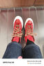 匡威（Converse）官方 1970S男女高幫休閑板鞋紅色美拉德風(fēng)A12460C A12460C 36 曬單實(shí)拍圖