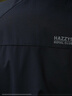 哈吉斯（HAZZYS）男裝 春秋款【防潑水】外套立領戶外運動夾克男ASVZU0BCF14 黑色BK 2XL （185/104A 52） 曬單實拍圖