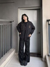VIP飛行潮牌秋季ma1飛行員夾克男士美式復古刺繡徽章棒球服大碼寬松工裝外套 黑色 L 曬單實(shí)拍圖