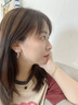 中國黃金S925銀蝴蝶耳釘女時尚小眾耳環(huán)首飾品生日情人節(jié)禮物送女友 【浪漫玫瑰禮盒】*八倉發(fā)貨/極速送達(dá) 曬單實拍圖