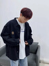 JASONWOOD高端品牌純棉夾克男春秋款工裝中年男士獵裝上衣秋裝外套男大碼 摩卡棕春秋款【現(xiàn)貨速達】 XL 【推薦140-160斤】 曬單實拍圖