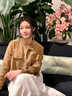 派吉鯊短款加絨加厚外套女秋冬新款2025韓版休閑流行小個(gè)子夾克上衣 卡其色感面料 S 100斤以下 曬單實(shí)拍圖
