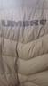 茵寶（Umbro）運動(dòng)足球連帽中長(cháng)款羽絨服鴨絨戶(hù)外冬季保暖加厚情侶款 奶茶棕 建議拍小一碼 L 充絨量：315 曬單實(shí)拍圖
