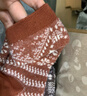 爾晏襪子女冬加厚襪女加絨加厚提花圖案中筒襪子女雪地襪 松鼠B款輕柔襪橘紅/焦糖/黑色 3雙 均碼 曬單實(shí)拍圖