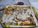 鱘食 帝王蟹蟹腿 俄羅斯進(jìn)口鮮活熟凍帝王蟹腿 蟹類(lèi)生鮮節日送禮 蟹腿拼盤(pán)500g*2盒（更劃算） 曬單實(shí)拍圖