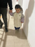 巴拉巴拉寶寶羽絨服嬰兒秋冬男女童長(zhǎng)款外套戶外保暖時(shí)尚 奶白10501-白鴨絨 100 cm充絨量117g 曬單實(shí)拍圖
