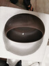 墨凜宜興紫砂茶洗大號陶瓷小號水洗茶碗茶杯洗筆洗功夫茶具煙灰缸花盆 6英寸純棕茶洗 曬單實(shí)拍圖