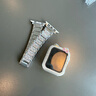 炫戴適用apple watch s10表帶新款滿(mǎn)鉆蘋(píng)果手表s9腕帶金屬iWatch s8高級s7/s6/s5/se女士手鏈 滿(mǎn)天星鋼帶-銀色 44/45/46/49表盤(pán)4~10代/ultra 曬單實(shí)拍圖