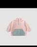 巴厘小豬（BALIPIG）男童衛(wèi)衣秋冬季加厚保暖嬰幼兒衣服女童加絨衫寶寶兒 蝦玉粉 90 cm 曬單實(shí)拍圖