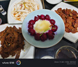 不單典雅汝窯高腳果盤陶瓷中式干果零食茶點盤復古茶幾禪意供盤圍爐點心盤 天青大(17.8cm) 曬單實拍圖
