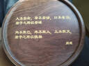 漢京銅筆筒擺件 辦公室擺設裝飾品 開業(yè)禮品 畢業(yè)季教師節(jié)送老師禮物 慎獨 長12寬12高16厘米 曬單實拍圖