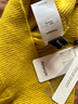 Amerpin國際一線(xiàn)品牌羊絨衫女100%山羊絨半高領(lǐng)寬松加厚針織毛衣打底衫冬 黃色（國際倉發(fā)貨+禮盒） M 100-110斤 曬單實(shí)拍圖