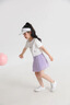 愛(ài)邁尼 AMENCL女童運(yùn)動(dòng)短裙春季兒童訓(xùn)練速干網(wǎng)球裙大童跑步半身裙子女孩百褶裙 4407紫色 150 cm 曬單實(shí)拍圖