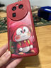 帥璽 適用oppofindx6/pro手機殼 全包防摔卡通個(gè)性創(chuàng  )意新硅膠皮紋軟殼大笑哆啦男女 【中國紅】臉紅哆啦紅-贈保護膜 OPPOFindX6 曬單實(shí)拍圖