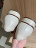 Clarks其樂Routee25 Charm女鞋新款金屬扣羊皮優(yōu)雅通勤樂福單鞋 白色 261825604 38 曬單實(shí)拍圖