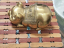 莫尼森  MOREISAN 黃銅小豬擺件金豬存錢(qián)罐家居客廳玄關(guān)辦公室裝飾工藝品喬遷禮物 儲(chǔ)蓄罐(黃銅) 曬單實(shí)拍圖