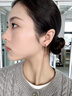 SINCE YOU螺絲兩戴純銀耳環(huán)男士2025新款創(chuàng  )意獨特小眾設計感耳釘女生日禮物 螺絲兩戴耳環(huán)（單只） 曬單實(shí)拍圖