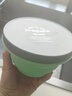 m square折疊碗便攜旅行硅膠杯碗食品級(jí)泡面碗露營(yíng)野餐寶寶碗 復(fù)古綠大碗 曬單實(shí)拍圖