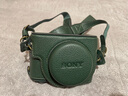 索尼RX100 M7相機(jī)包DCS-RX100M5M6 sony黑卡7保護(hù)套ZV1皮套 RX1001-7代 梧桐綠 送鋼化膜1張 曬單實(shí)拍圖