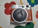 富士（FUJIFILM）拍立得 mini12mini90照相機一次成像相紙 一拍即得 打印旅游相機 mini90 棕色（今日速發(fā)） 單機身+60張相紙 曬單實拍圖