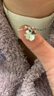 紀梵哲輕奢四葉草項鏈女生2025新款吊墜手鏈首飾生日禮物送女朋友老婆 白金色四葉草項鏈 曬單實拍圖