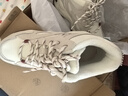 斯凱奇（Skechers）女鞋中幫厚底增高老爹鞋加絨保暖休閑運動鞋熊貓鞋女靴167595 曬單實拍圖