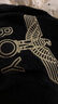 BOY LONDON【至尊經(jīng)典】秋季情侶仿貂燙金老鷹刺繡時(shí)尚梭織夾克外套N23013 黑色 XL 曬單實(shí)拍圖