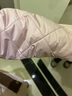 百圖betu女裝冬季新款棉衣翻領(lǐng)拼接撞色寬松棉服外套女2411T66 粉紅 S 曬單實(shí)拍圖