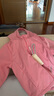 戴維貝拉（DAVE＆BELLA）童裝寶寶衣服兒童外套男童春秋女童春裝大童秋冬加絨戶(hù)外運動(dòng)服裝 桃粉色DBJ15531-B 100 cm（建議身高90-100cm） cm（建議身高90-100cm） 曬單實(shí)拍圖