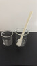 冬霧玻璃量杯帶刻度家用沖泡奶粉喂藥小量杯耐高溫毫升計量杯 玻璃量杯(50ml+100ml） 曬單實(shí)拍圖