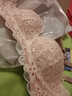 歐詩倩內(nèi)衣女小胸聚攏調(diào)整型bra少女日系收副乳上托無鋼圈文胸套裝 桃粉套裝（配內(nèi)褲） M 34/75(AB通杯厚約2.5CM) 曬單實拍圖
