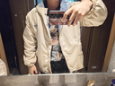 安初夏羊羔毛絨外套男士棉衣休閑套裝冬季衣服寬松加厚棉服男裝三件套 外套杏色+毛衣白+加絨抽繩褲黑 XL 曬單實(shí)拍圖