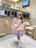 G.DUCK KIDS小黃鴨童裝女童公主裙春秋款兒童白雪公主裙子洋氣小女孩連衣裙 玲娜貝兒裙子+發(fā)飾【春秋款】 100碼建議90-100cm3-4歲cm 曬單實(shí)拍圖