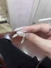 YIZUN. CHOMEL925銀小眾設(shè)計閉口素圈戒指女日韓輕奢小眾簡約基礎(chǔ)款首飾送女友 S925銀-5#-素圈戒指（鋯石） 曬單實拍圖