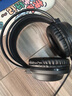 狼蛛（AULA）S611電腦耳機(jī)頭戴式有線(xiàn)電競(jìng)臺(tái)式筆記本手機(jī)平板吃雞帶麥克風(fēng) 【黑色混光】雙3.5版-適配雙孔臺(tái)式 曬單實(shí)拍圖