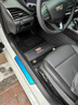 蘭鉑適用凱迪拉克CT5 CT6 XT5 XT6 XTS SRX XT4GT4汽車(chē)全包圍真皮腳墊 納帕皮【黑色】納米絨雙層款 曬單實(shí)拍圖