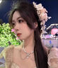 歐陽(yáng)先生鈴蘭花朵流蘇發(fā)夾女新娘頭飾古風(fēng)邊夾側邊新中式頭飾仙氣復古森系 主圖款發(fā)夾  A25-108 曬單實(shí)拍圖