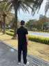利郎輕時尚男裝【青年通勤】POLO衫男輕薄涼感運動休閑高爾夫短袖 黑色 5XL (195) 曬單實拍圖