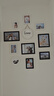 一面墻照片墻實(shí)木相框掛墻組合客廳墻上沖洗相片豎版個(gè)性創(chuàng  )意家庭相冊墻 黑白混搭+黑白意境 占墻尺寸：97*115cm 曬單實(shí)拍圖