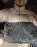 FOX.G棉服男棉衣棉襖男士羊羔絨外套冬季衣服男裝秋冬襖男款冬裝襖子 羊羔絨棉服兩面穿黑色 XL 【建議130-150斤】 曬單實(shí)拍圖