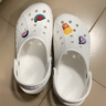 卡駱馳crocs洞洞鞋貝雅男鞋女鞋一腳蹬穿脫涼拖鞋沙灘鞋拖鞋涼鞋女10126 10126-100 熱推（建議拍小一碼） 39 -40(250mm) 曬單實(shí)拍圖