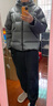 京東京造戶外羽絨服連帽三防面包短款羽絨服男士外套 巖灰色 XL 曬單實拍圖