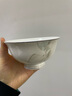 鄢 鄢氏陶瓷碗盤餐具整套景德鎮(zhèn)陶瓷套裝高檔骨瓷喬遷搬家禮物碗碟筷禮盒裝 【骨瓷春之意】 28頭 曬單實拍圖