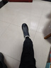 西域駱駝皮鞋冬季男士棉鞋加絨保暖加厚羊毛皮毛一體牛皮運動鞋防滑雪地靴 25098灰色【頭層牛皮】 41 【標準皮鞋碼】 曬單實拍圖