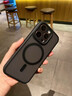 魔杰樂(lè )【相機按鍵一體全包】適用蘋(píng)果16promax手機殼新款iPhone16pro磨砂磁吸16高級感16plus男女保護殼 【磨砂透黑-磁吸款】一體式拍照鍵*防指紋 iPhone16promax 曬單實(shí)拍圖