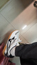 美津濃（MIZUNO）專(zhuān)業(yè)乒乓球鞋RX4男女緩震防滑比賽訓練排球鞋羽毛球鞋綜合訓練鞋 白黑銀 81GA183009 RX4 42 =270mm 曬單實(shí)拍圖