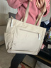 高爾夫（GOLF）包包女包托特包女士大容量挎包手提包電腦包出街上班通勤休閑包包 果仁杏 曬單實(shí)拍圖