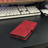 越晴適用 越晴 蘋(píng)果78/plus手機(jī)殼iphone8p保護(hù)套翻蓋式皮套硅膠皮革軟殼全包防摔支架卡包 蘋(píng)果7plus/8plus通用【紅色】 曬單實(shí)拍圖