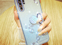 徽穩(wěn)華為P30Pro手機殼防摔HUAWEI P30閃粉保護(hù)套電鍍邊框鏡頭全包TPU軟殼指環(huán)掛繩新款時尚男女保護(hù)殼 【玫瑰金】漸變閃粉 華為P30Pro 曬單實拍圖