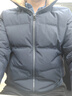 才子（TRIES）男士羽絨服輕商務(wù)經(jīng)典系列90%絨含量石墨烯蓄熱立領(lǐng)防風(fēng)保暖外套 深藍色 2XL (180/96A) 曬單實(shí)拍圖